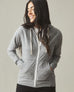 Women's Lightweight Full Zip - Dark Charcoal Heather